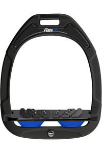 2023 Flex-On Green Composite Ultra Grip Stirrups GC05IUG0505 - Black / Dark Blue